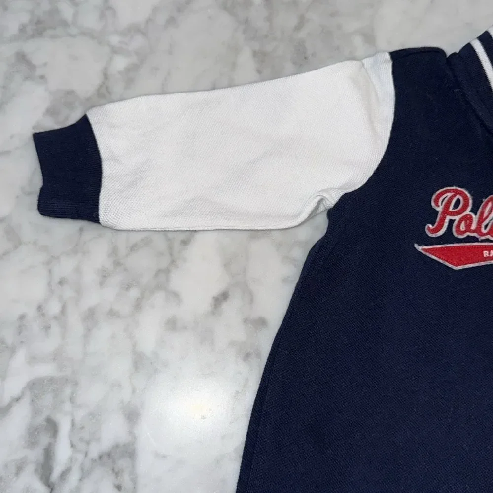 RALPH LAUREN POLO COVERALL 6M